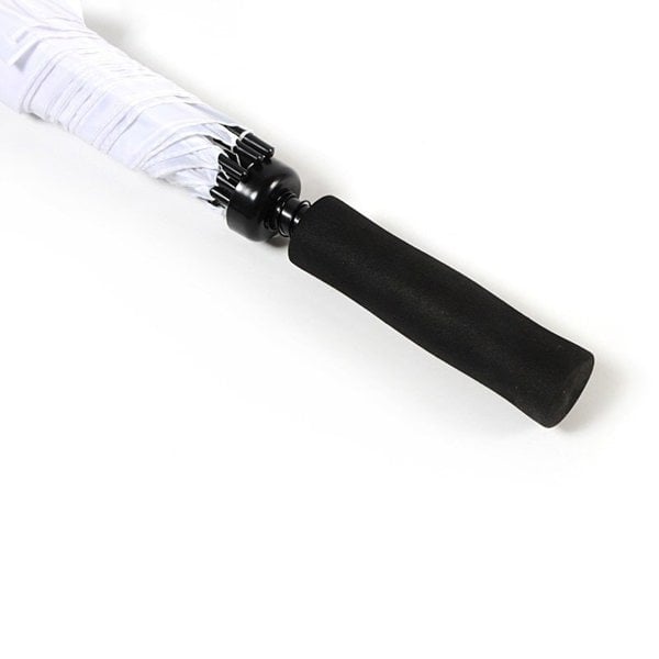 White Plain Cheap Golf Umbrella Handle