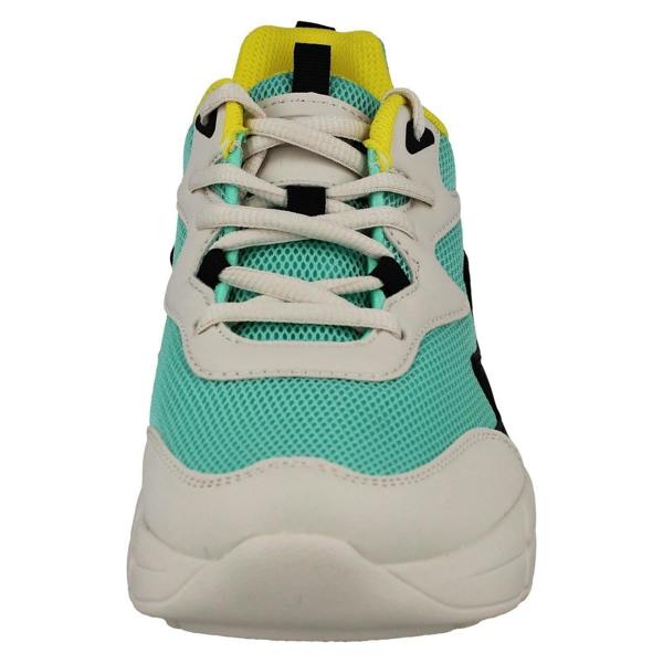 Skechers Ladies Skechers Lace Up Memory Foam Casual Trainers Popsicle 33122