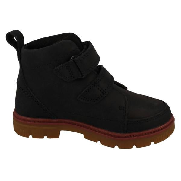 Clarks Boys Clarks Padded Collar Ankle Boots Lorcam Hi K