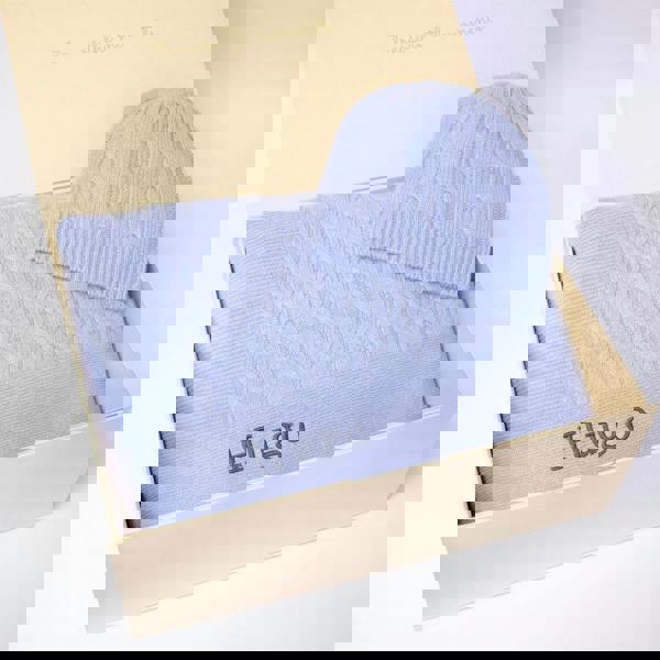 The Baby Gifting Company CLASSIC CASHMERE BABY GIFT SET - CORNFLOWER BLUE