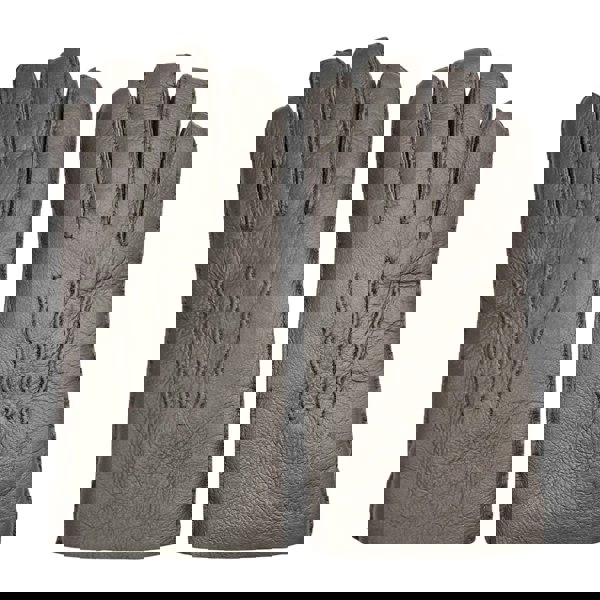 Infinity Leather Men’s Sheepskin Suede Leather Wool Lining Gloves