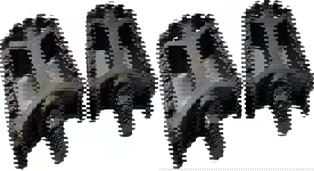 Sport Direct Adult Resin 9/16" Reflector Bike Pedals British Standards