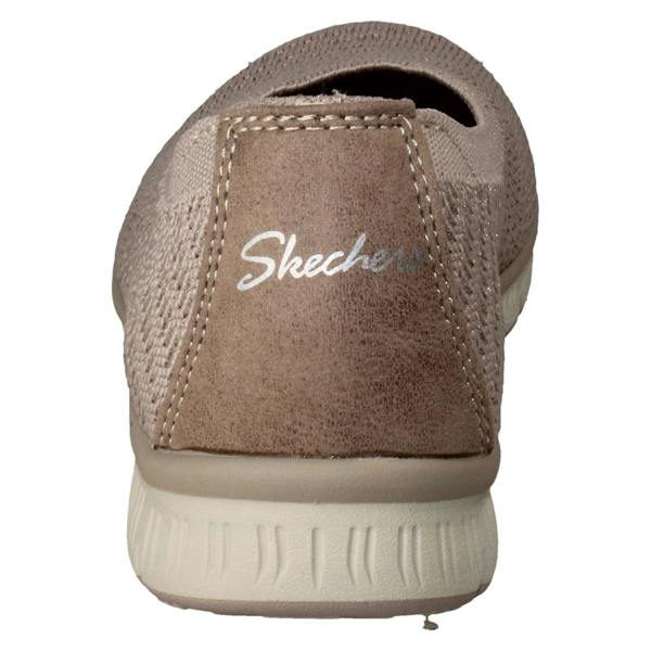 Skechers Ladies Skechers Vegan Memory Foam Slip On Shoes Wonderstruck 100360