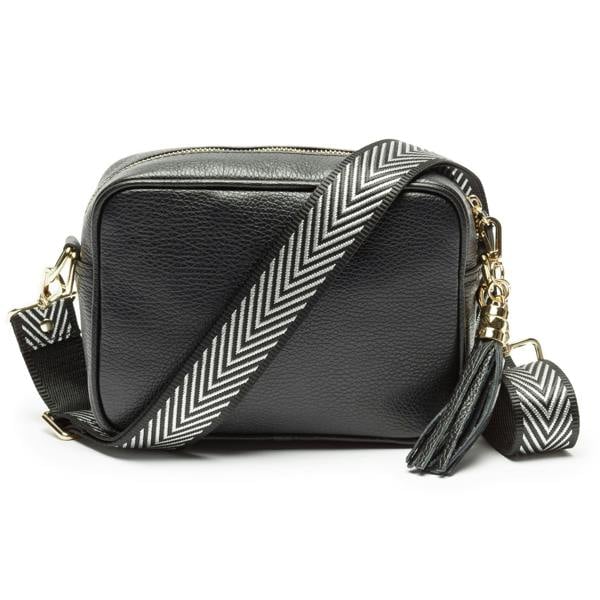 Elie Beaumont Crossbody Tassel Black
