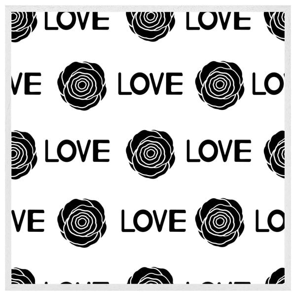 Benjamin Tate Design Rose & love print (Picutre Frame)