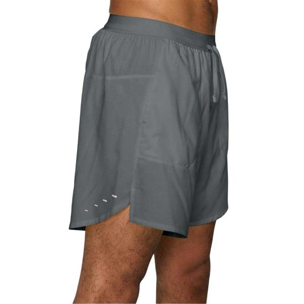 Nike Mens Stride Running Shorts - Smoke Grey/Silver - 