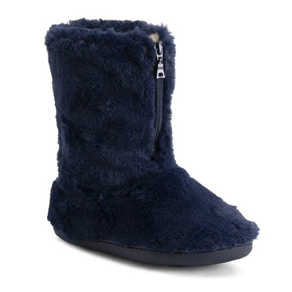 VIVA Polar Women's Memory Foam Zipper Faux Fur Cosy Boots