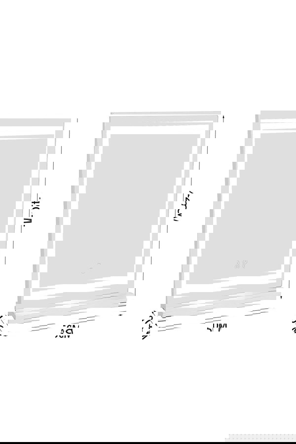 Living and Home Vanity Mirror with Lights,3 Lighting Modes,Touch Screen Control,Tabletop Cosmetic Mirror For Bedroom