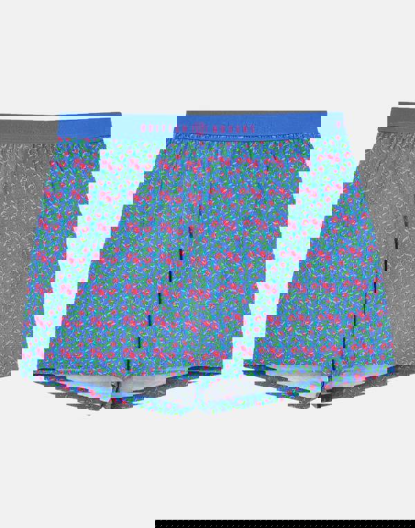 British Boxers Women's Bamboo Short Pyjama Set - Boom Bloom!