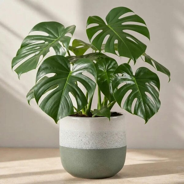 Monstera Deliciosa Cheese Plant – Large Split Leaf Tropical Evergreen Indoor Houseplant