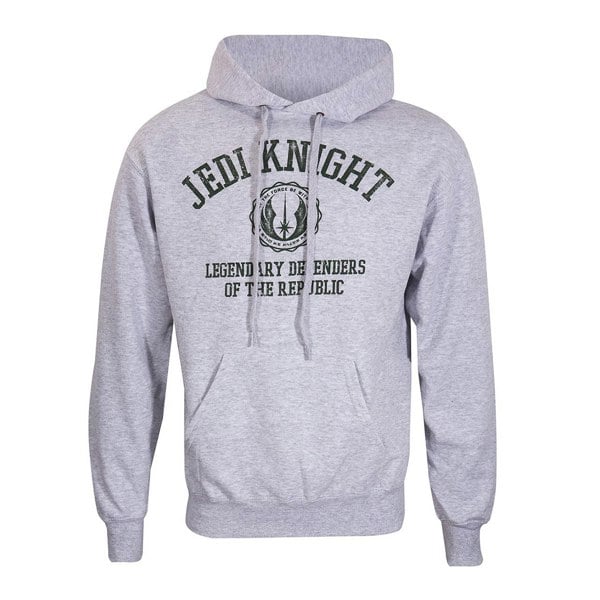 Star Wars Unisex Adult Jedi Knight Hoodie - Heather Grey
