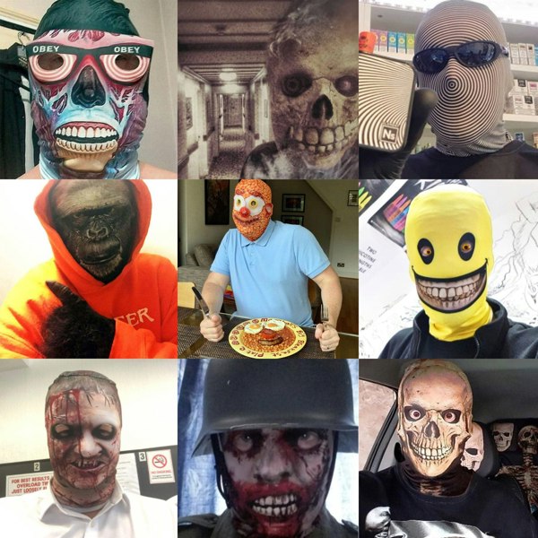 Faceskinz - Fabric Mask - Halloween Ideas