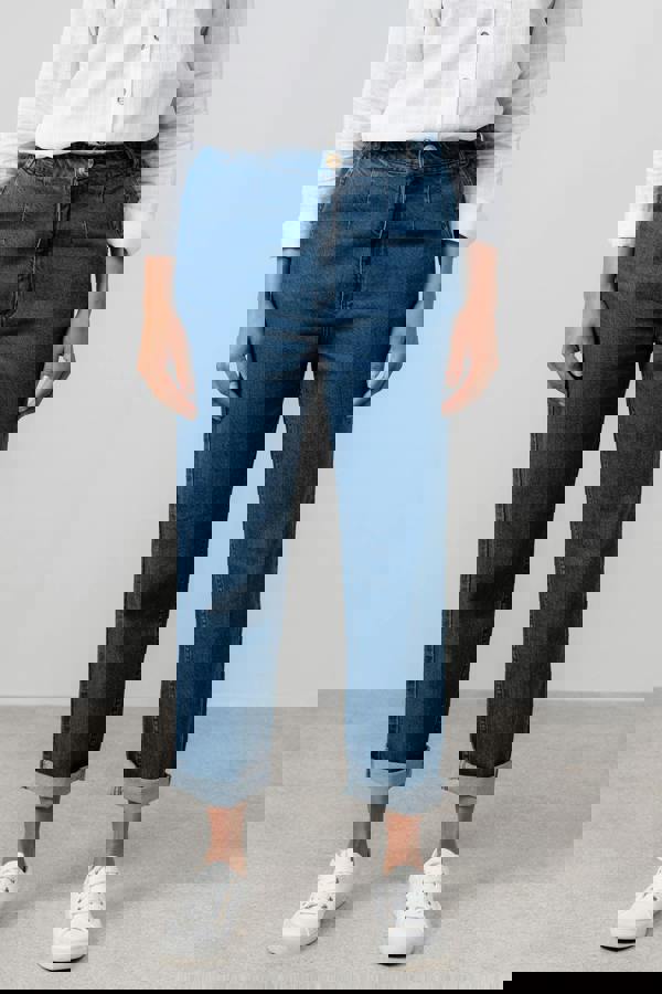 Daybreak Tapered Leg Jeans Blue | Lily and Me Clothing