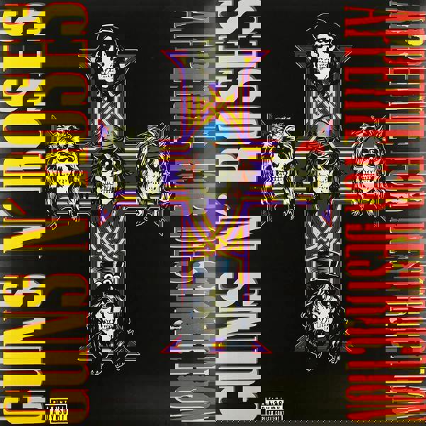 Guns N' Roses 'Appetite For Destruction' LP Black Vinyl