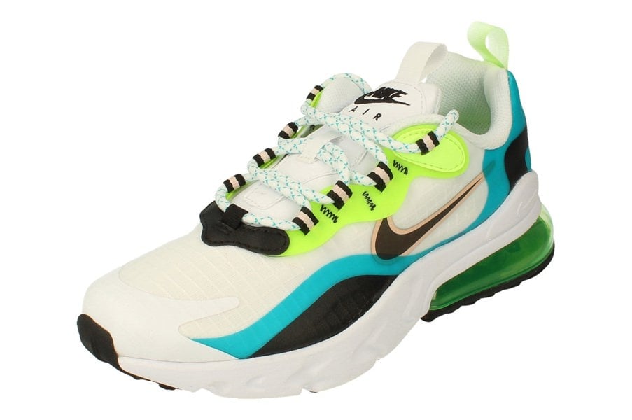 Nike Air Max 270 React Se GS Cj4060  300 - Oracle Aqua Black Ghost Green 300 - Photo 0