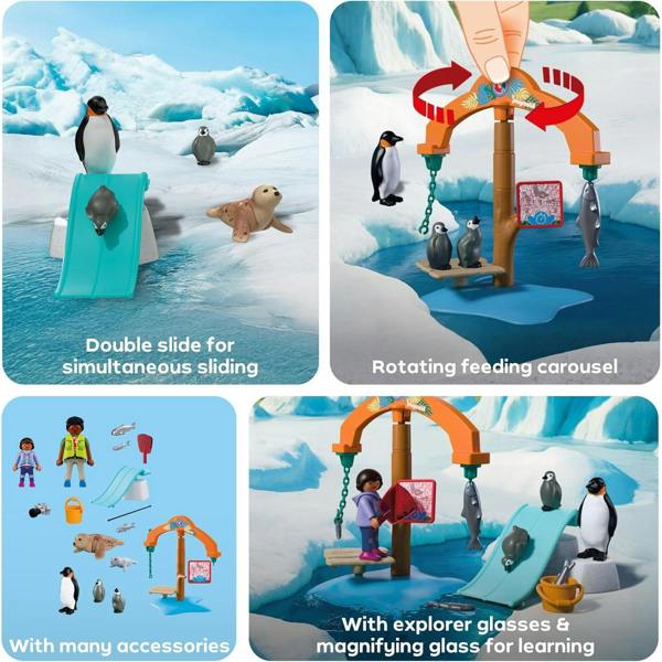 Playmobil Zoo: Ice Expedition - 72073 Playset