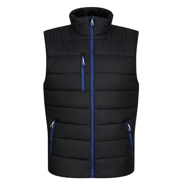 Regatta Professional Mens Thermal Body Warmer - Black/New Royal - 