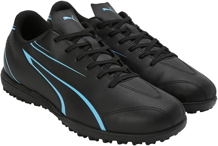 Puma Mens Vitoria Turf Training Football Boots - Black/Luminous Blue