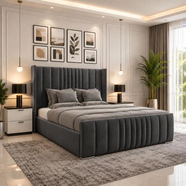 Paradise Beds Oxford Winged Divan Ottoman Bed