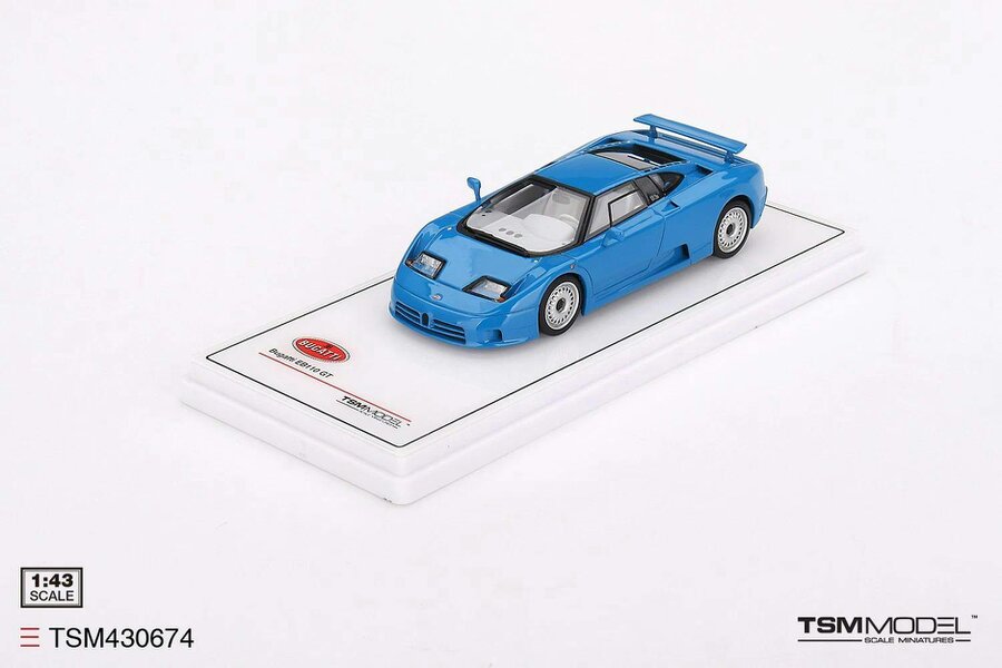 MCSlots Bugatti EB110 GT Blu Bugatti 1:43 Scale TSM430674