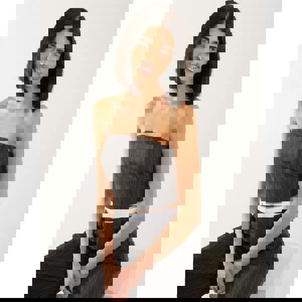 Pink Vanilla Bandeau Crop Top