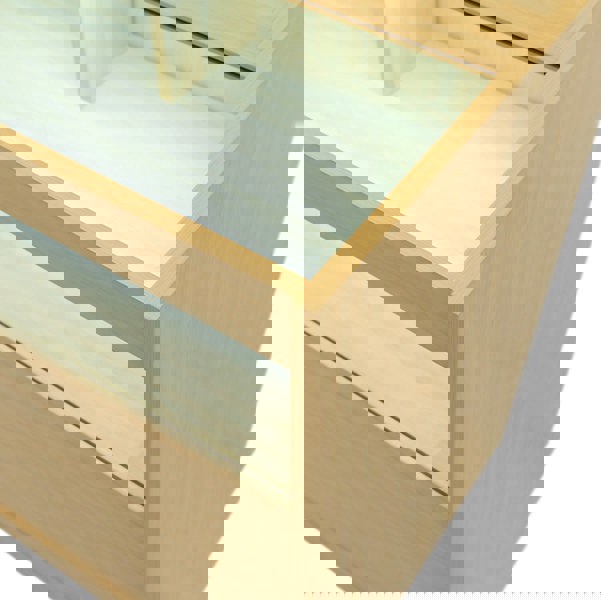 Monstershop LED Retail Shop Counter B1500 - Maple