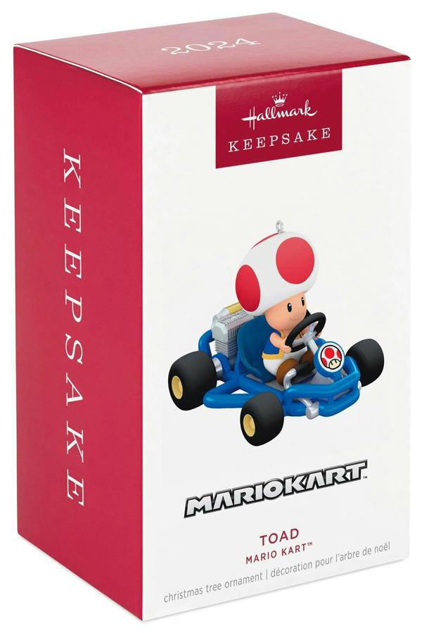 Mario Kart Hallmark Keepsake - Toad Christmas Tree Ornament