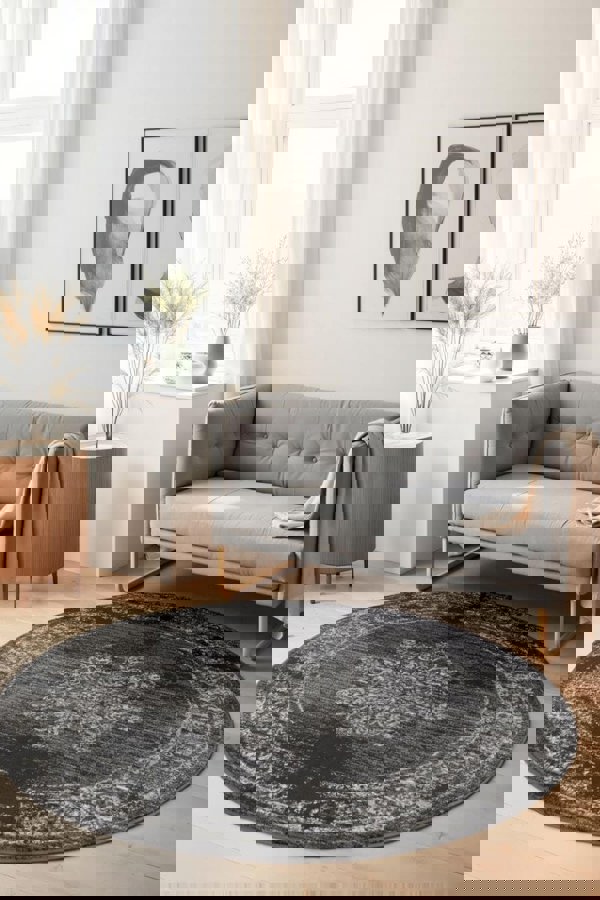 The Rugs Gloria Round Rug Lydia - Stylish Quality Comfort