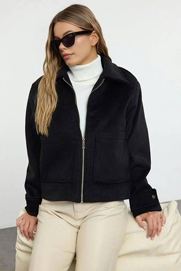 WOVCOR Cashmere Slim Jacket Coat