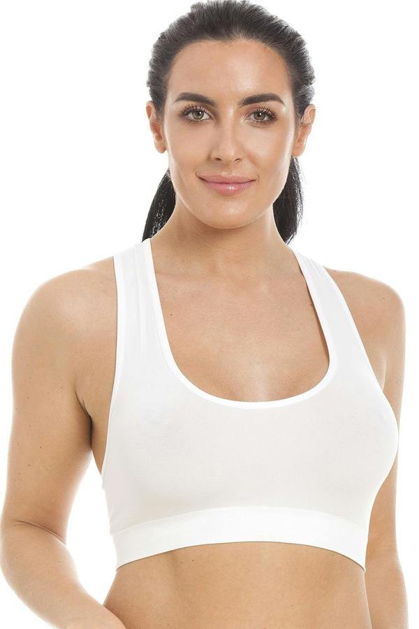 White Seamfree Maternity Sleeping Bra