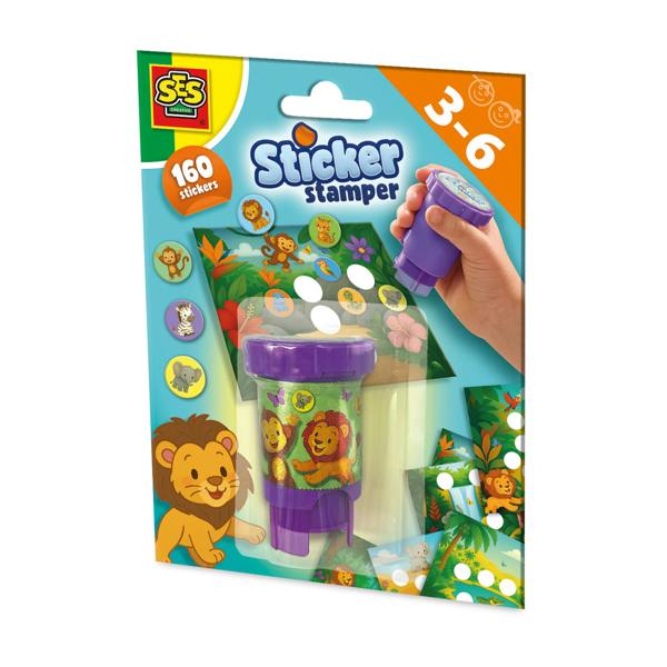 Sticker Stamper - Jungle Animals