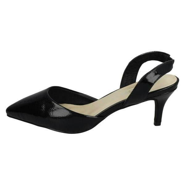 Spot On Ladies Spot On Pointed Kitten Heel