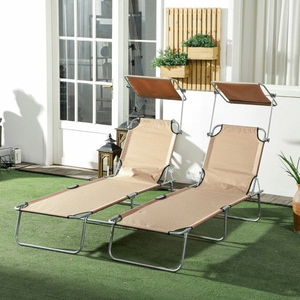 Sun Lounger Set