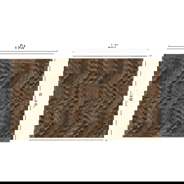 WFM6212 - Wooden Floor Mat 66 x 120 cm