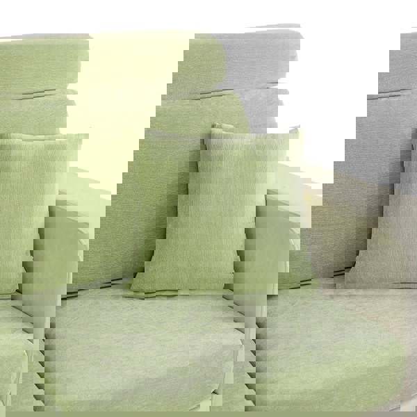 Anyhouz Anypillow Pillowcase 45X45Cm Mint Green Polyester Chenille Thick Stretchable Cushion For Living Room