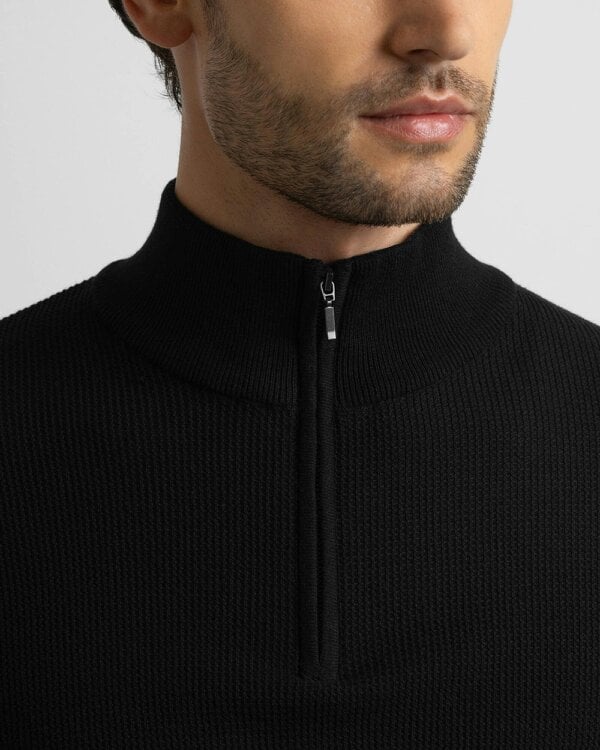 Steel & Jelly Knitted 1/4 Zip Jumper