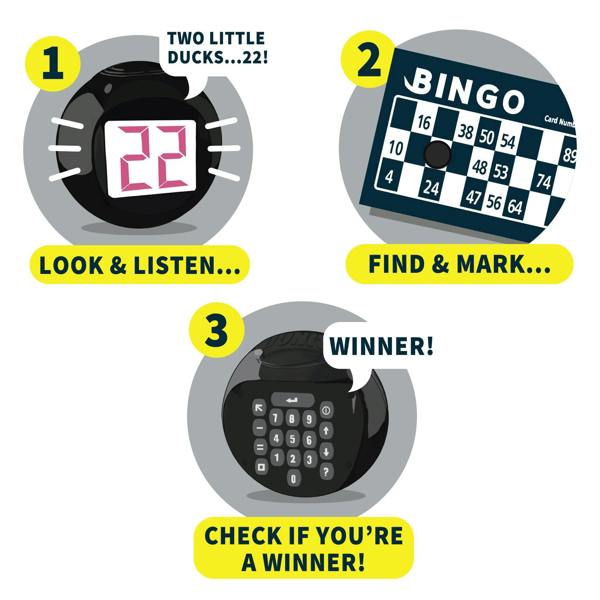 IDEAL Deluxe Electronic Bingo