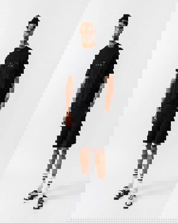 HUGO Darix Mens Jogger Shorts - Black 001