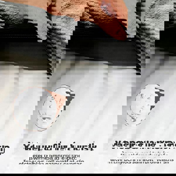 SKYLOS Washable Dog Bed Waterproof Plush Non-Slip Pet Mattress Small Large Dogs