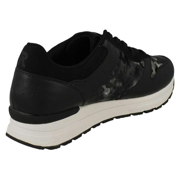 Rieker Ladies R-EVOLUTION By Riekier Camo Detailed Trainers 40804