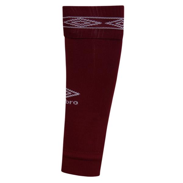 Umbro Mens Diamond Leg Sleeves - New Claret/White - 