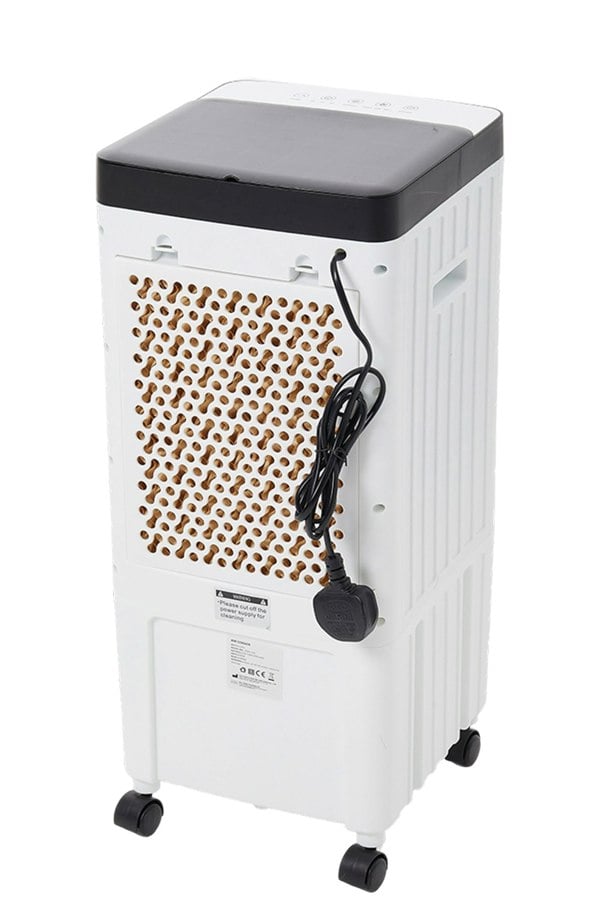 Living and Home Portable 10L Evaporative Air Cooler with Remote Control