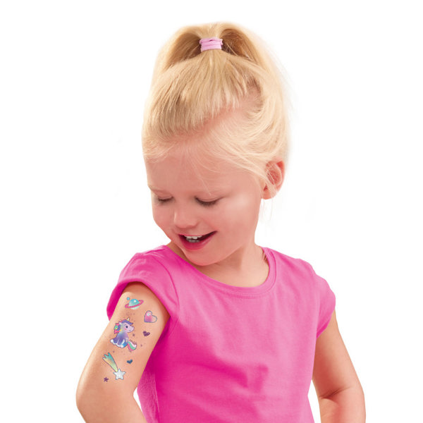 SES Creative Unicorn galaxy tattoos