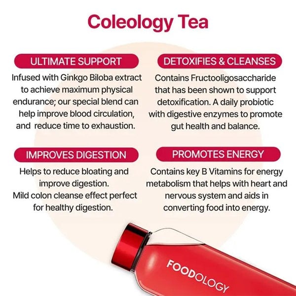 FOODOLOGY Coleology Tea 15 pouches