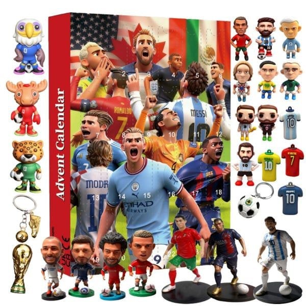 Leaper 3D World Cup Football Animation Display Calendar