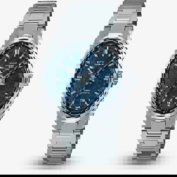 Casio Mens Edifice Forged Carbon Blue Dial Watch EFK-100D-2AER