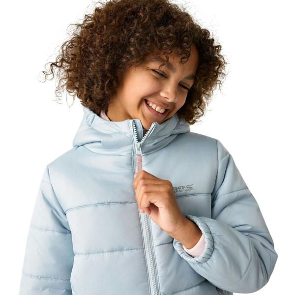Regatta Childrens/Kids Lofthouse Plain Padded Jacket - Skyway/Powder Lilac - 