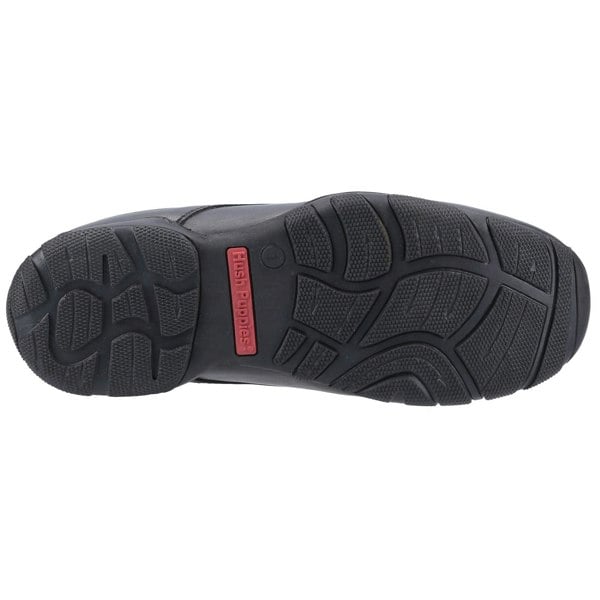Hush Puppies Elijah Senior Leather Boys's Black Loafers