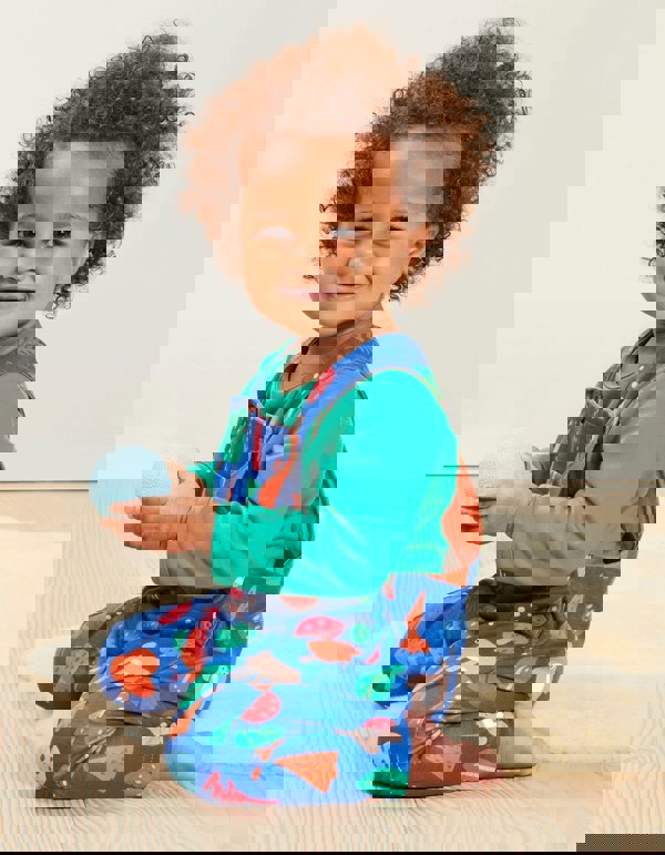 Organic Camping Bear Print Dungarees - Toby Tiger UK Retail