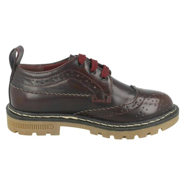 Spot On Girls Spot On Lace Up Brogue Shoes